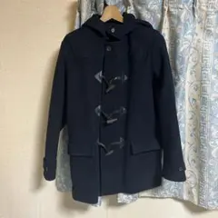 ユナイテッドアローズ　UNITED ARROWS ダッフルコート　L 黒　紺