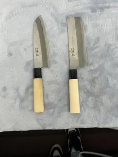 関兼蔵 和包丁 2本セット 木製ハンドル - メルカリ