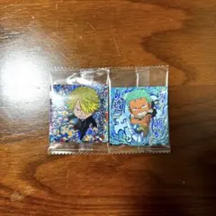 ワンピースウエハース大海賊シールLOG.12 サンジ・ゾロ