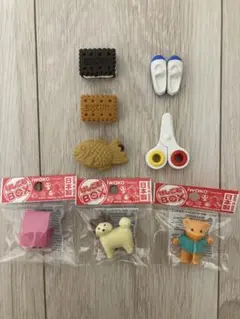 IWAKO イワコー　おもしろ消しゴム　8個セット
