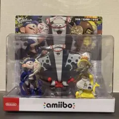 amiibo すりみ連合セット フウカ ウツホ マンタロー スプラトゥーン