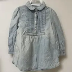 ラルフローレン デニムシャツワンピース チュニック90cm