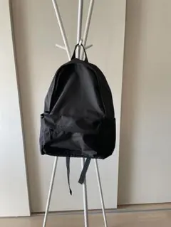 無印良品　ブラックリュック・バックパック