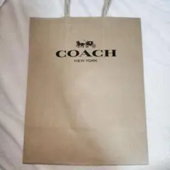 COACH ブラウン紙袋