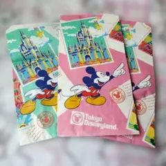 東京ディズニーランド　ショップ袋セット　レトロ　古い