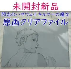 機動戦士ガンダム 閃光のハサウェイ 前売り券ムビチケ特典　原画クリアファイルのサムネイル