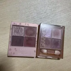 CANMAKE シルキースフレアイズ M03&CEZANNE ベージュトーン05