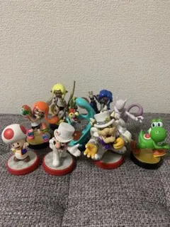 マリオ シリーズ amiibo アミーボ 11体 - メルカリ