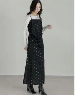 PICCIN DIARIUMドットフリルサロペット - メルカリ