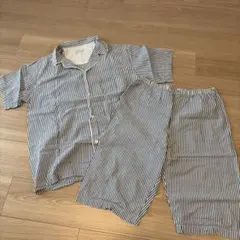 無印良品　メンズパジャマ　L 半袖半ズボン