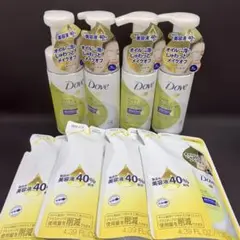 Dove ダヴ オイル泡クレンジング 本体4本 詰替え4袋