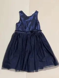 H&M ネイビー チュールドレス 116cm