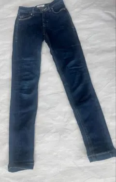 ハイウエストスキニー デニム