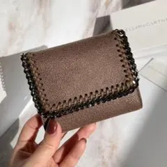 ステラマッカートニー STELLA ミニウォレット 三つ折り財布 ファラベラ