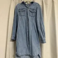 GAP デニムシャツワンピース 120㎝