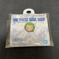 残1◆新品◆ゾロ ピンズ ワンピースベースショップ ONE PIECE