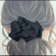 卒園卒業式にピッタリ♡シンプルなバレッタ