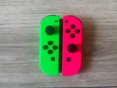 ■動作確認済■Joy-Con■純正■ネオングリーン／ネオンピンク■