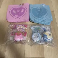 わんだふるぷりきゅあ　プリティ犬袋・猫袋　2点セット　わんぷり　プリキュア