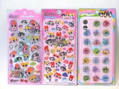 パワーパフガールズ　シール　3枚セット　新品未使用　正規品