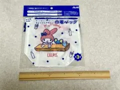 My Melody 巾着バッグ 水玉模様