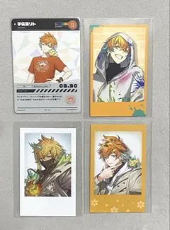 ランダムチェキ風カード 4枚セット　宇佐美リト