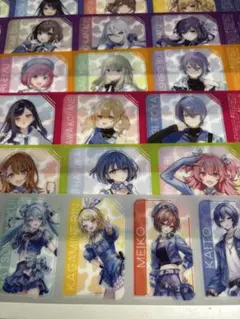 初音ミクプロジェクトセカイカラフルステージクリアシートコンプセット