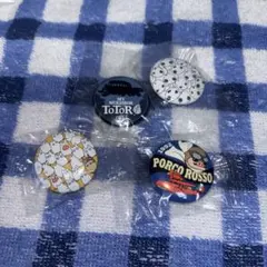 ジブリ ジブリがいっぱい　缶バッジコレクション！　4個セット⭐︎
