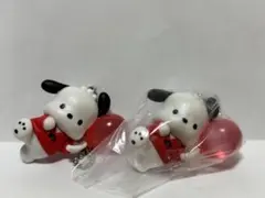 カラーコレクションチャーム レッド ポチャッコ　2個