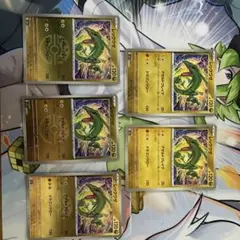 レックウザ　ドラゴンエネルギーミラー　フレンドボールミラー　5枚セット