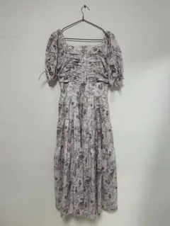 An MILLE flower onepiece アンミール evelyn