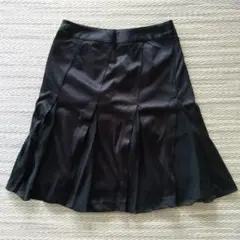 【COMME CA ISM】 コムサイズム　フレアスカート ブラック Mサイズ