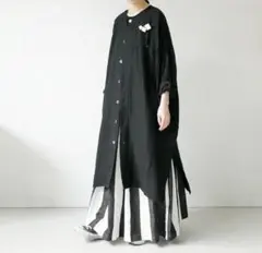 parici パーリッシィ リネンコットンワンピースのサムネイル