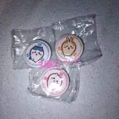 くら寿司 ちいかわ 缶バッジ うさぎ ちいかわ ハチワレ