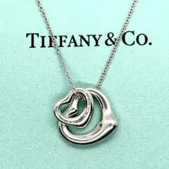 ✨美品✨ティファニー❤️ダブルオープンハート ネックレス SV925 約41cm