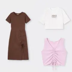 GU 春夏 レディース 3点まとめ売り