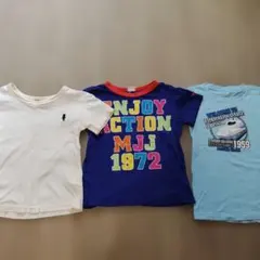 ムージョンジョン　ハッシュアッシュ　プラレール　半袖Tシャツ　110 接触冷感のサムネイル