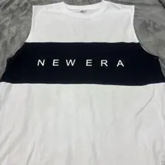 G*ね様 NEW ERA ノースリーブトップス ホワイト/ブラックのサムネイル
