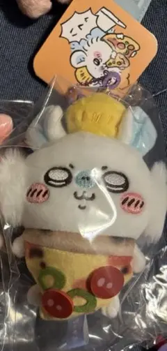 ちいかわ モモンガ ピザ ピザなマスコット ぬいぐるみ