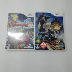 【OH81】ドラゴンクエストX & モンスターハンター3・2本セット