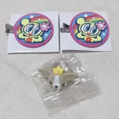 ナルミヤキャラクターズラバークリップ ハナちゃん クー ぷくっとリング 未開封