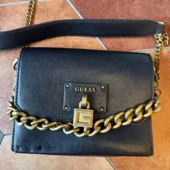 値下げ‼️GUESS ショルダーバッグ ブラック