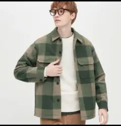 ユニクロ オーバーサイズシャツジャケット