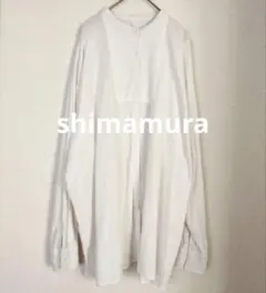 M　長袖ロングシャツ　白　綿100%　ナチュラル　サマンサモスモス好きな方