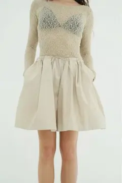CLANE 26ss / ハーフパンツ ベージュのサムネイル