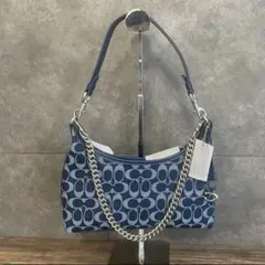 【本日限定価格】COACH ジュリエット ショルダー 25 シグネチャーデニム
