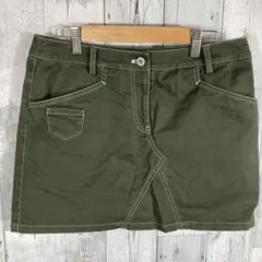 マンシングウェア6 STARS オリーブグリーンスカートMサイズ