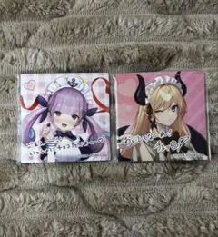 ホロライブ 湊あくあ ちょこ先生 マグネットシート　2種セット