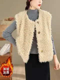 ベスト レディース 新作 おしゃれ 柔らかくて 着心地いい アウター 袖なし