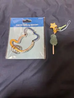 【未使用】ディズニー TOKYO DISNEY RESORT ドナルド型カラビナ
